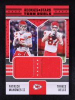 Patrick Mahomes II / Travis Kelce 2024 Rookies and Stars Team Dual Jerseys #14 #318/399 at PristineAuction.com