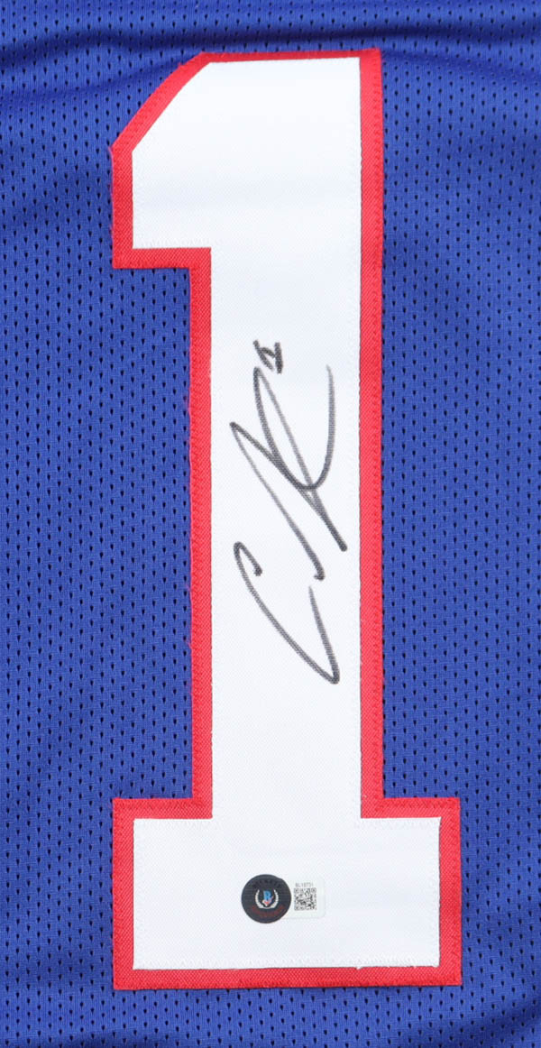 Curtis Samuel Signed Jersey (Beckett) at PristineAuction.com Curtis Samuel Signed Jersey (Beckett) at PristineAuction.com