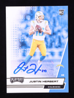 Justin Herbert 2020 Playoff Rookie Autographs #203 RC at PristineAuction.com