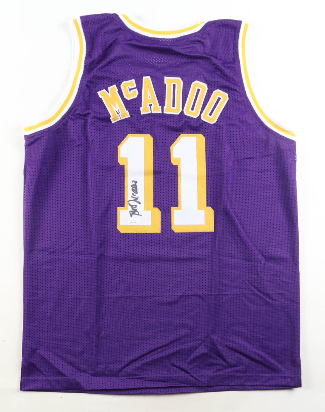 Bob McAdoo Signed Jersey (JSA) at PristineAuction.com Bob McAdoo Signed Jersey (JSA) at PristineAuction.com