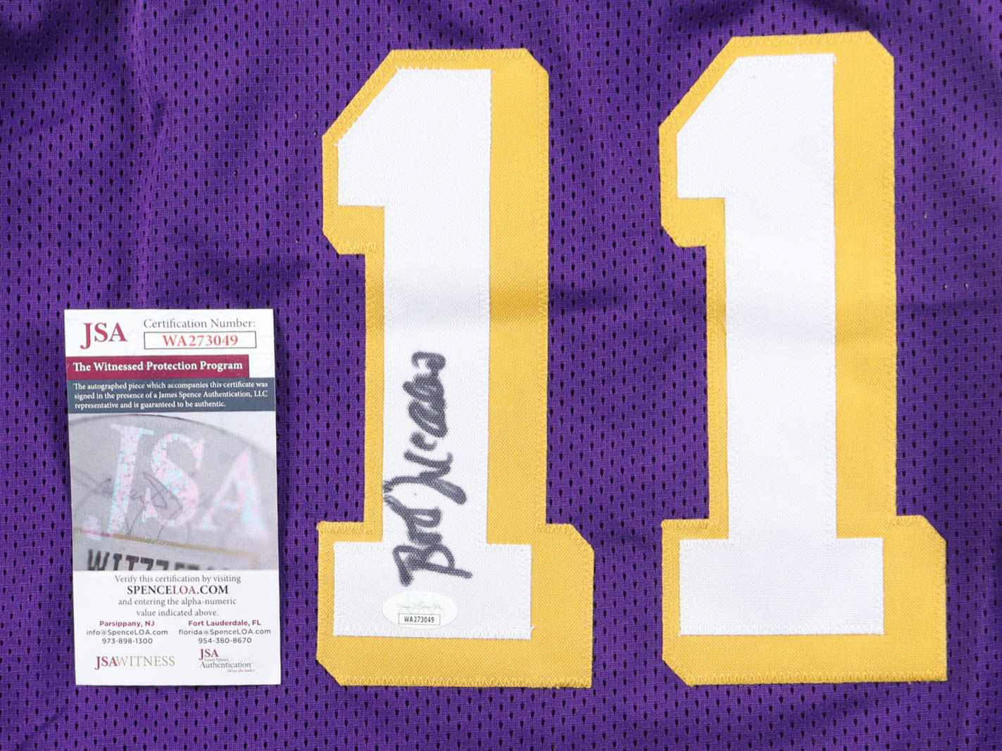 Bob McAdoo Signed Jersey (JSA) at PristineAuction.com Bob McAdoo Signed Jersey (JSA) at PristineAuction.com