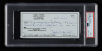 Johnny Unitas Signed 2000 Personal Check (PSA | Autograph Graded 9) at PristineAuction.com
