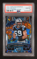 Luke Kuechly 2024 Topps Resurgence Blue and Orange Spark #11 (PSA 10) at PristineAuction.com
