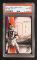 Bernie Kosar 2024 Topps Signature Class Magenta #9 #4/250 (PSA 8) at PristineAuction.com