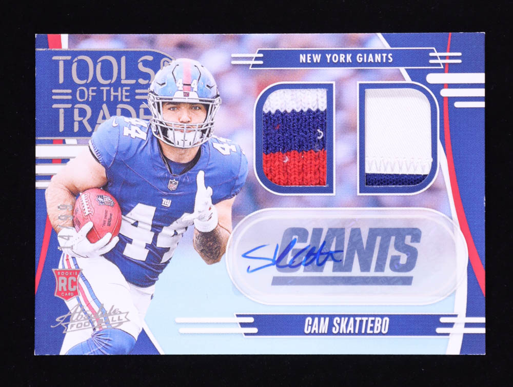 Cam Skattebo 2025 Absolute Tools of the Trade Double Autographs #26 RC #14/99 at PristineAuction.com Cam Skattebo 2025 Absolute Tools of the Trade Double Autographs #26 RC #14/99 at PristineAuction.com