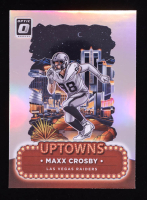Maxx Crosby 2024 Donruss Optic Uptowns #22 at PristineAuction.com