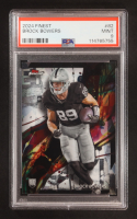 Brock Bowers 2024 Finest #82 RC (PSA 9) at PristineAuction.com