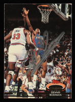 Dennis Rodman Signed 1992-93 Stadium Club #314 (JSA) at PristineAuction.com