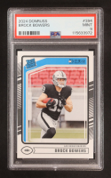 Brock Bowers 2024 Donruss #394 RR RC (PSA 9) at PristineAuction.com