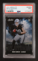 Brock Bowers 2024 Absolute By Storm #7 RC (PSA 9) at PristineAuction.com