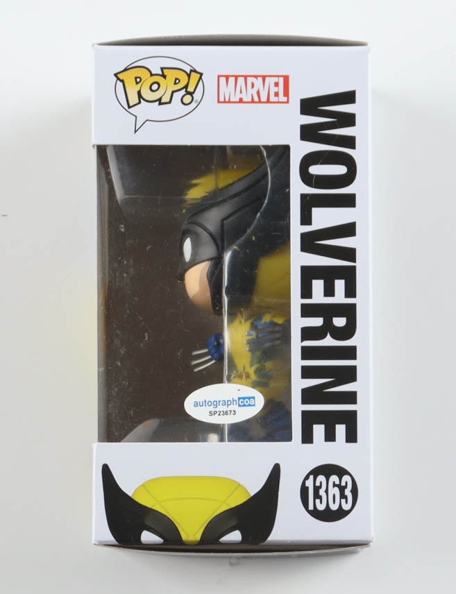Hugh Jackman Signed "Deadpool & Wolverine" #1363 Wolverine Bobble-Head Funko Pop! Vinyl Figure (ACOA) at PristineAuction.com Hugh Jackman Signed "Deadpool & Wolverine" #1363 Wolverine Bobble-Head Funko Pop! Vinyl Figure (ACOA) at PristineAuction.com