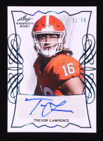 Trevor Lawrence 2021 Leaf Trinity Portrait Autographs Platinum Spectrum #TPATL1 RC #15/50 at PristineAuction.com