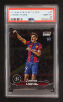 Lamine Yamal 2023-24 Stadium Club Chrome UEFA Champions League #27 RC (PSA 10) at PristineAuction.com