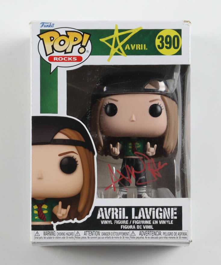 Avril Lavigne Signed "Avril" #390 Funko Pop! Vinyl Figure (ACOA) at PristineAuction.com Avril Lavigne Signed "Avril" #390 Funko Pop! Vinyl Figure (ACOA) at PristineAuction.com