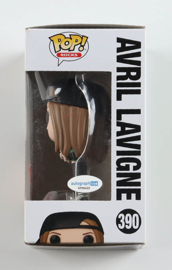 Avril Lavigne Signed "Avril" #390 Funko Pop! Vinyl Figure (ACOA) at PristineAuction.com Avril Lavigne Signed "Avril" #390 Funko Pop! Vinyl Figure (ACOA) at PristineAuction.com