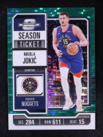 Nikola Jokic 2023-24 Panini Contenders Optic Green Pulsar #75 #09/25 at PristineAuction.com