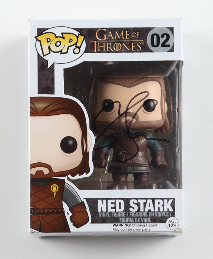 Sean Bean Signed "Game of Thrones" #02 Ned Stark Funko Pop! Vinyl Figure (ACOA) at PristineAuction.com Sean Bean Signed "Game of Thrones" #02 Ned Stark Funko Pop! Vinyl Figure (ACOA) at PristineAuction.com
