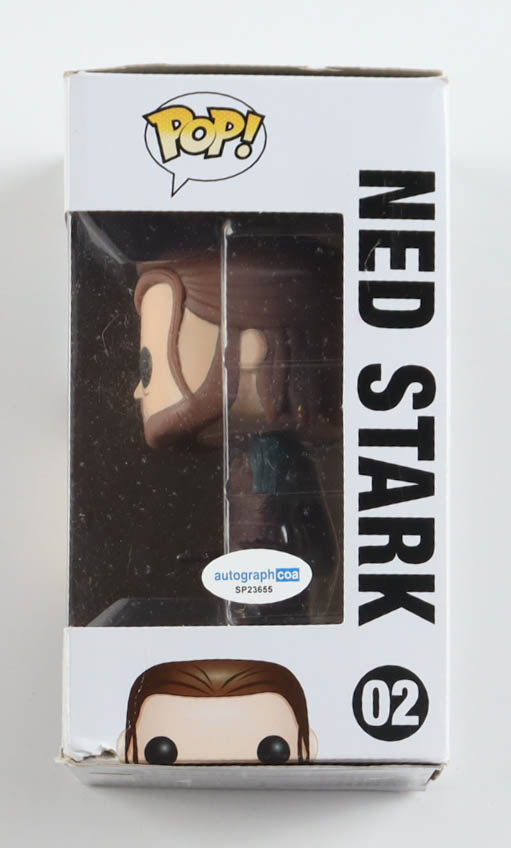 Sean Bean Signed "Game of Thrones" #02 Ned Stark Funko Pop! Vinyl Figure (ACOA) at PristineAuction.com Sean Bean Signed "Game of Thrones" #02 Ned Stark Funko Pop! Vinyl Figure (ACOA) at PristineAuction.com