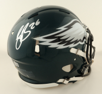 Saquon Barkley Signed Eagles Full-Size Authentic On-Field Speed Helmet (Beckett) at PristineAuction.com