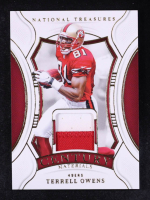 Terrell Owens 2024 Panini National Treasures Century Materials Gold #85 #49/49 at PristineAuction.com