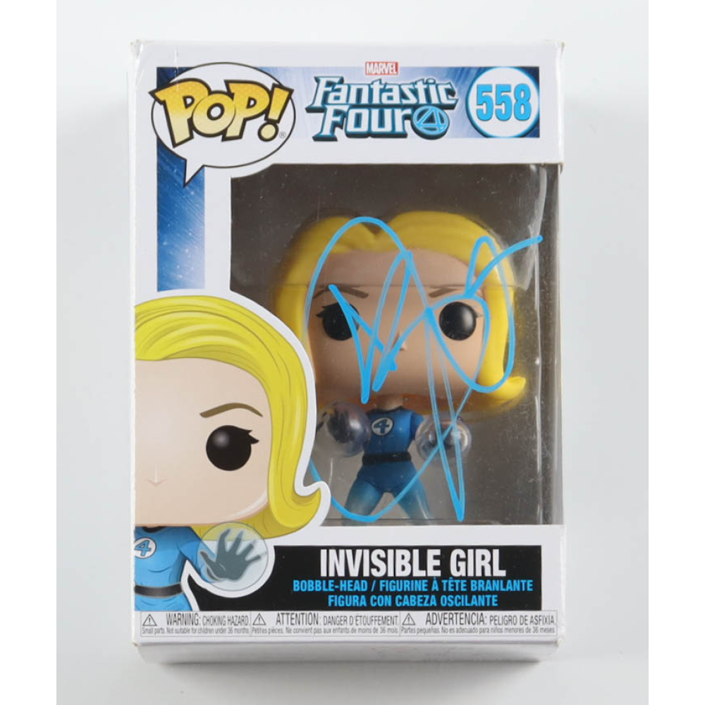 Jessica Alba Signed "Fantastic Four" #558 Invisible Girl Funko Pop! Vinyl Figure (ACOA) at PristineAuction.com