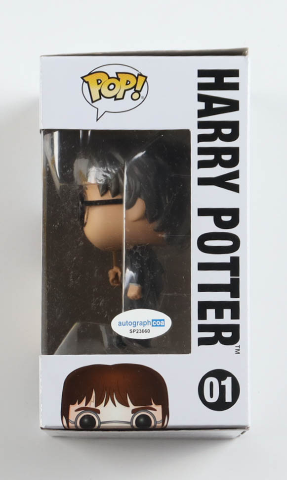 Daniel Radcliffe Signed "Harry Potter" #01 Harry Potter Funko Pop! Vinyl Figure (ACOA) at PristineAuction.com Daniel Radcliffe Signed "Harry Potter" #01 Harry Potter Funko Pop! Vinyl Figure (ACOA) at PristineAuction.com