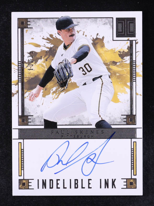 Paul Skenes 2025 Panini Impeccable Indelible Ink #36 #10/35 at PristineAuction.com Paul Skenes 2025 Panini Impeccable Indelible Ink #36 #10/35 at PristineAuction.com