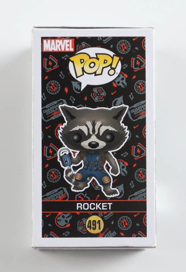 Bradley Cooper Signed "Guardians of the Galaxy Mission: Breakout" #491 Rocket Bobble-Head Funko Pop! Vinyl Figure (ACOA) at PristineAuction.com Bradley Cooper Signed "Guardians of the Galaxy Mission: Breakout" #491 Rocket Bobble-Head Funko Pop! Vinyl Figure (ACOA) at PristineAuction.com