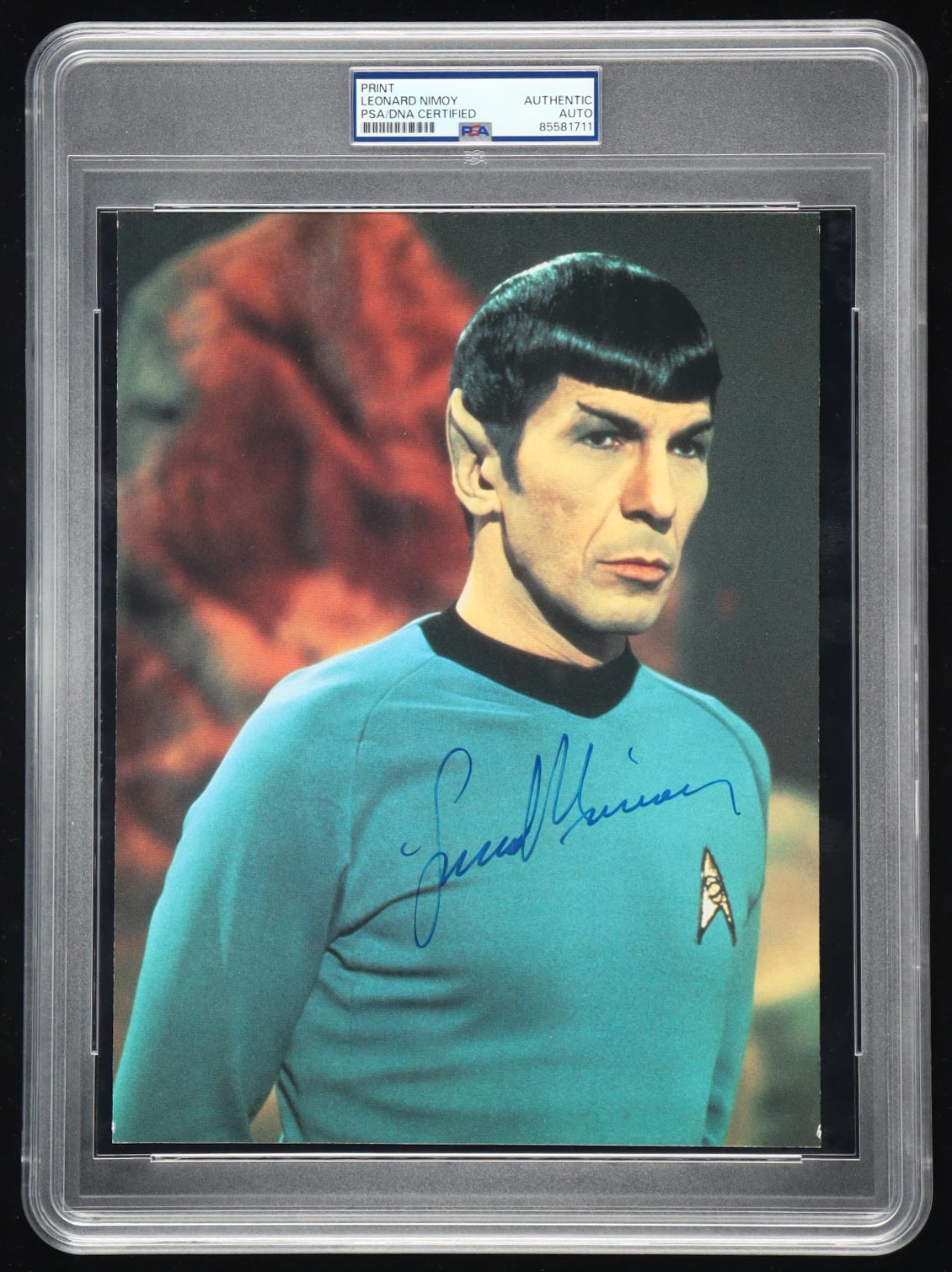 Leonard Nimoy Signed "Star Trek" 8x10 Photo (PSA) at PristineAuction.com Leonard Nimoy Signed "Star Trek" 8x10 Photo (PSA) at PristineAuction.com