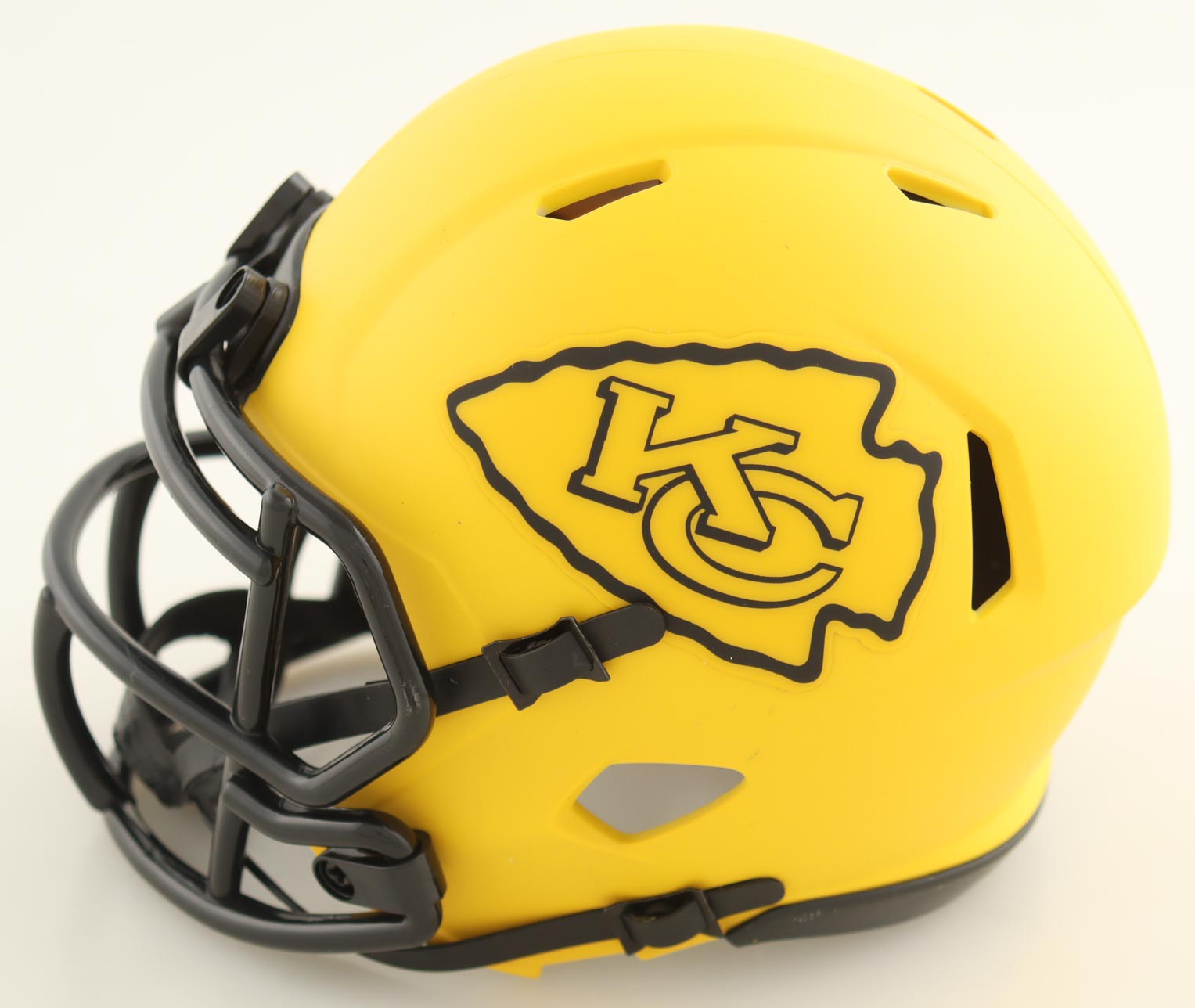 Christian Okoye Signed Chiefs Rave Alternate Speed Mini Helmet (JSA) at PristineAuction.com Christian Okoye Signed Chiefs Rave Alternate Speed Mini Helmet (JSA) at PristineAuction.com