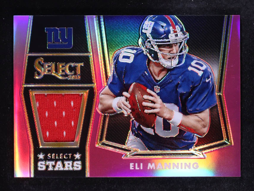 Eli Manning 2014 Select Stars Jerseys Prizm Fuchsia #SSEM #20/99 at PristineAuction.com Eli Manning 2014 Select Stars Jerseys Prizm Fuchsia #SSEM #20/99 at PristineAuction.com