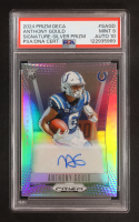 Anthony Gould 2024 Panini Prizm Deca Signatures Prizms Silver #77 RC (PSA 9 | Autograph Graded PSA 10) at PristineAuction.com