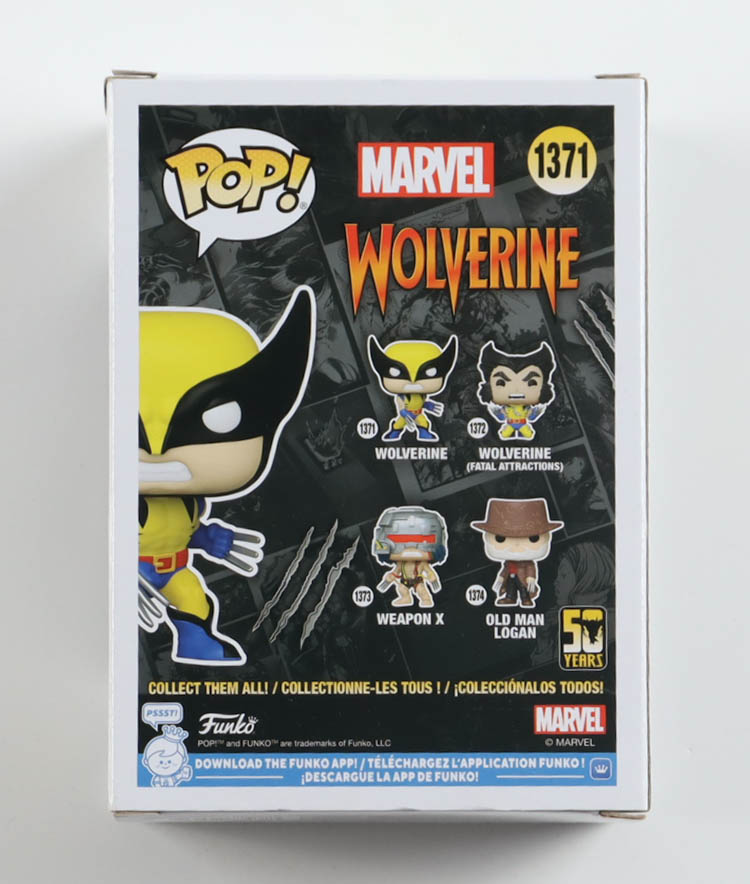 Hugh Jackman Signed "Marvel" #1371 Wolverine Bobble-Head Funko Pop! Vinyl Figure (ACOA) at PristineAuction.com Hugh Jackman Signed "Marvel" #1371 Wolverine Bobble-Head Funko Pop! Vinyl Figure (ACOA) at PristineAuction.com
