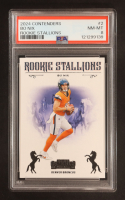 Bo Nix 2024 Panini Contenders Rookie Stallions #2 RC (PSA 8) at PristineAuction.com