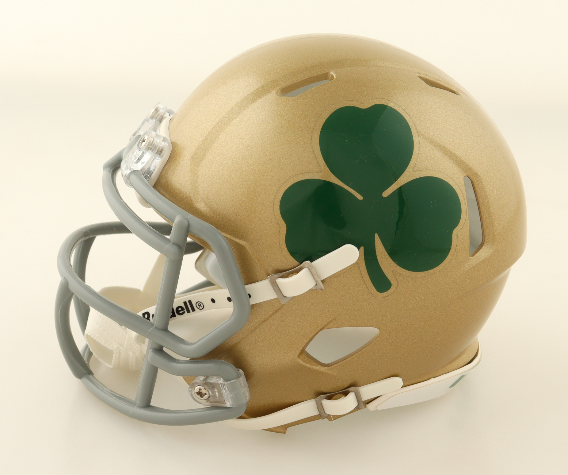 Jadarian Price Signed Notre Dame Fighting Irish Speed Mini Helmet (JSA) at PristineAuction.com Jadarian Price Signed Notre Dame Fighting Irish Speed Mini Helmet (JSA) at PristineAuction.com