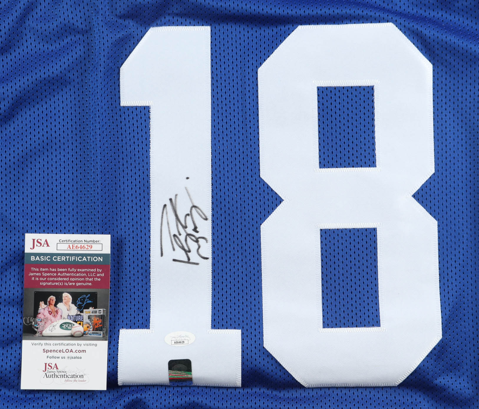 Peyton Manning Signed Jersey (JSA & Manninig) at PristineAuction.com Peyton Manning Signed Jersey (JSA & Manninig) at PristineAuction.com