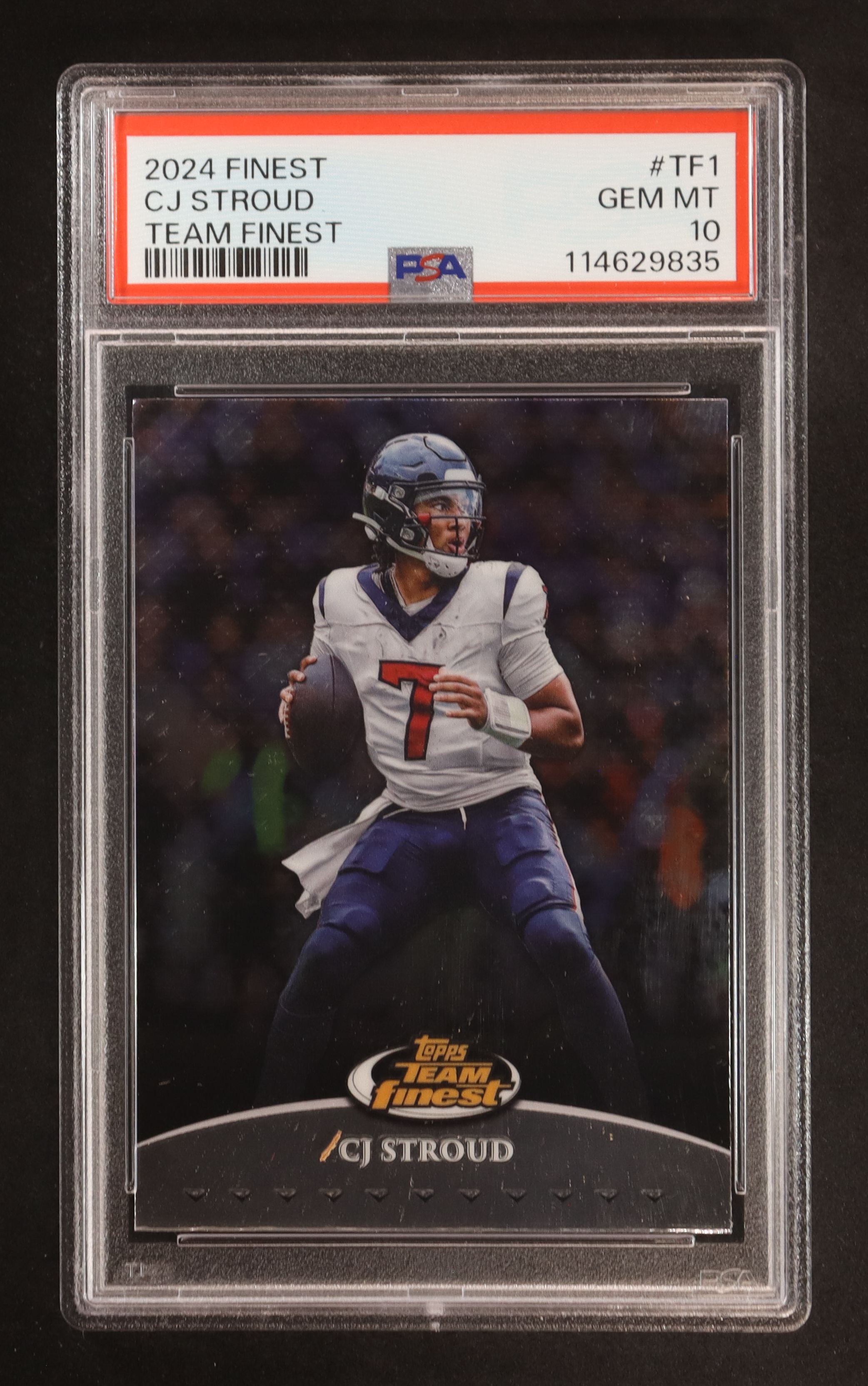 CJ Stroud 2024 Finest Team Finest #TF1 (PSA 10) at PristineAuction.com CJ Stroud 2024 Finest Team Finest #TF1 (PSA 10) at PristineAuction.com