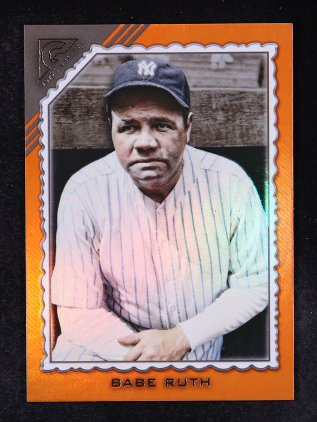 Babe Ruth 2022 Topps Gallery Orange #152 #21/25 at PristineAuction.com Babe Ruth 2022 Topps Gallery Orange #152 #21/25 at PristineAuction.com