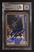 Shaquille O'Neal Signed 1992-93 Fleer #401 RC (BGS | Auto Grade 10) at PristineAuction.com