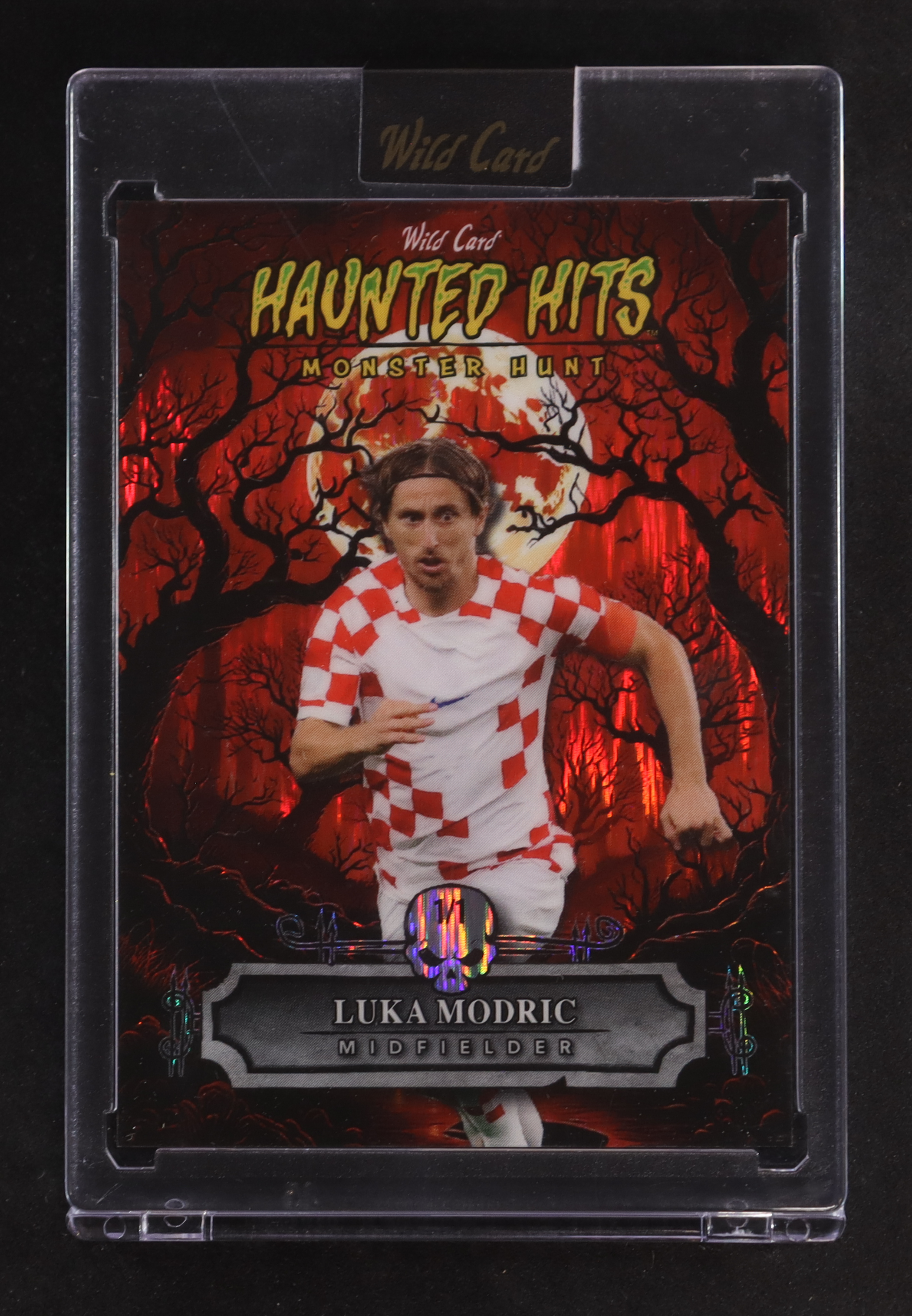 Luka Modric 2025 Wild Card Haunted Hits Monster Hunt #HHW-LM #1/1 at PristineAuction.com Luka Modric 2025 Wild Card Haunted Hits Monster Hunt #HHW-LM #1/1 at PristineAuction.com
