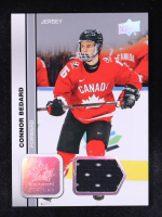 Connor Bedard 2023-24 Upper Deck Team Canada Juniors Jerseys #8 U20 at PristineAuction.com