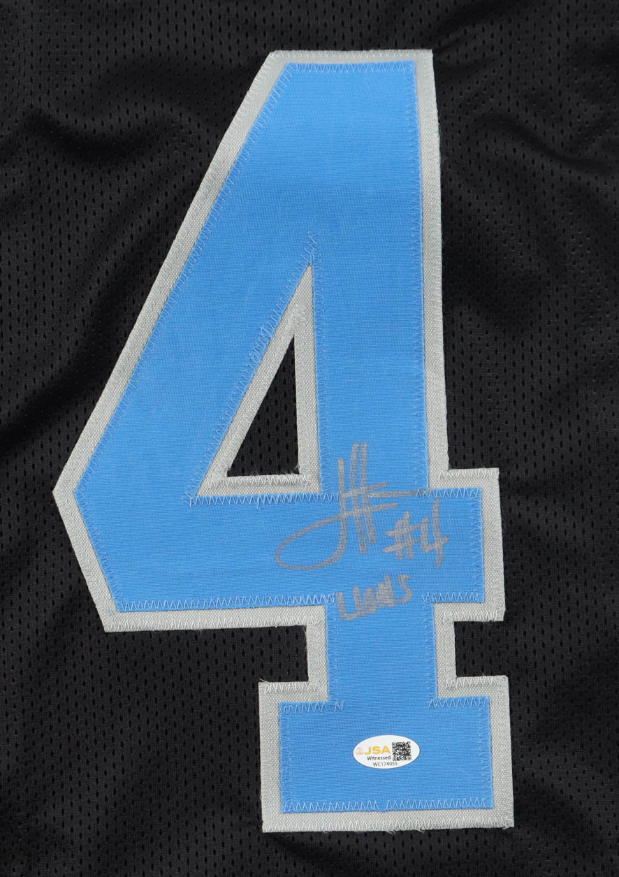 Jason Hanson Signed Jersey Inscribed "Lions" (JSA) at PristineAuction.com Jason Hanson Signed Jersey Inscribed "Lions" (JSA) at PristineAuction.com