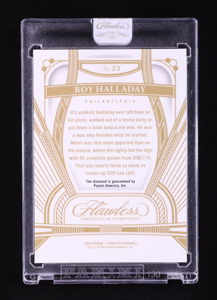 Roy Halladay 2024 Panini Flawless #23 #04/25 at PristineAuction.com Roy Halladay 2024 Panini Flawless #23 #04/25 at PristineAuction.com