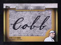 Ty Cobb 2012 Topps Historical Stitches #TC at PristineAuction.com