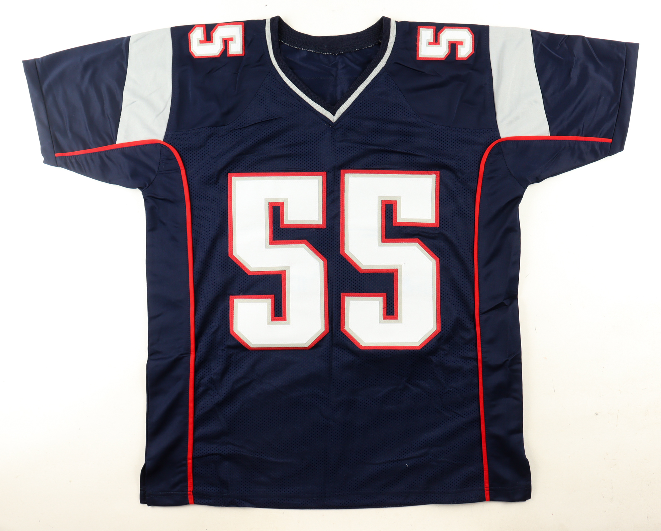 Willie McGinest Signed Jersey Inscribed "3x SBC!" (JSA) at PristineAuction.com Willie McGinest Signed Jersey Inscribed "3x SBC!" (JSA) at PristineAuction.com