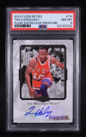 Tim Hardaway 2012-13 Fleer Retro 99-00 Flair Showcase Fresh Ink #SFITH E (PSA 8) at PristineAuction.com