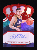 Grayson Allen 2018-19 Crown Royale Crown Autographs Rookies Red #31 RC #14/99 at PristineAuction.com