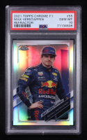 Max Verstappen 2021 Topps Chrome Formula 1 Refractors #55 (PSA 10) at PristineAuction.com