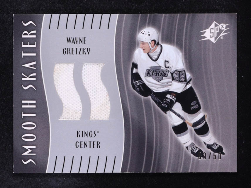 Wayne Gretzky 2002-03 SPx Smooth Skaters Silver #WG #09/50 at PristineAuction.com Wayne Gretzky 2002-03 SPx Smooth Skaters Silver #WG #09/50 at PristineAuction.com