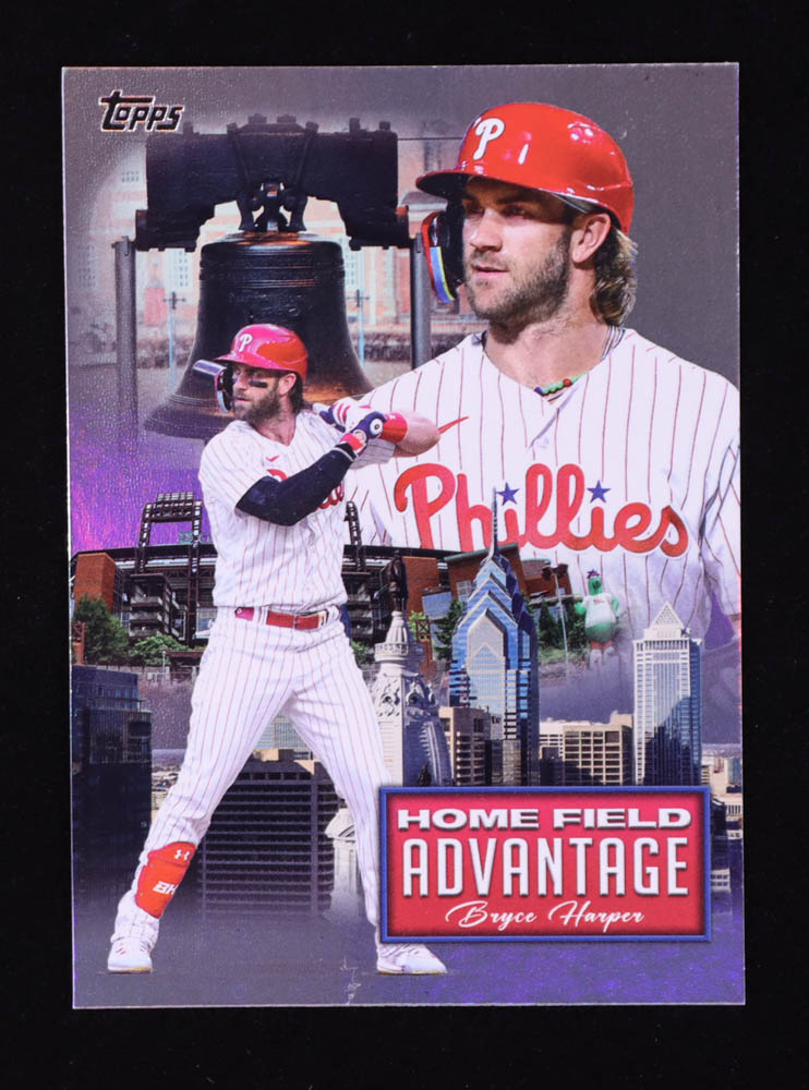 Bryce Harper 2024 Topps Home Field Advantage #HFA17 at PristineAuction.com Bryce Harper 2024 Topps Home Field Advantage #HFA17 at PristineAuction.com
